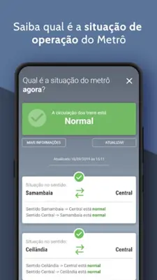 Metrô-DF android App screenshot 2