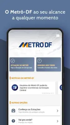 Metrô-DF android App screenshot 4